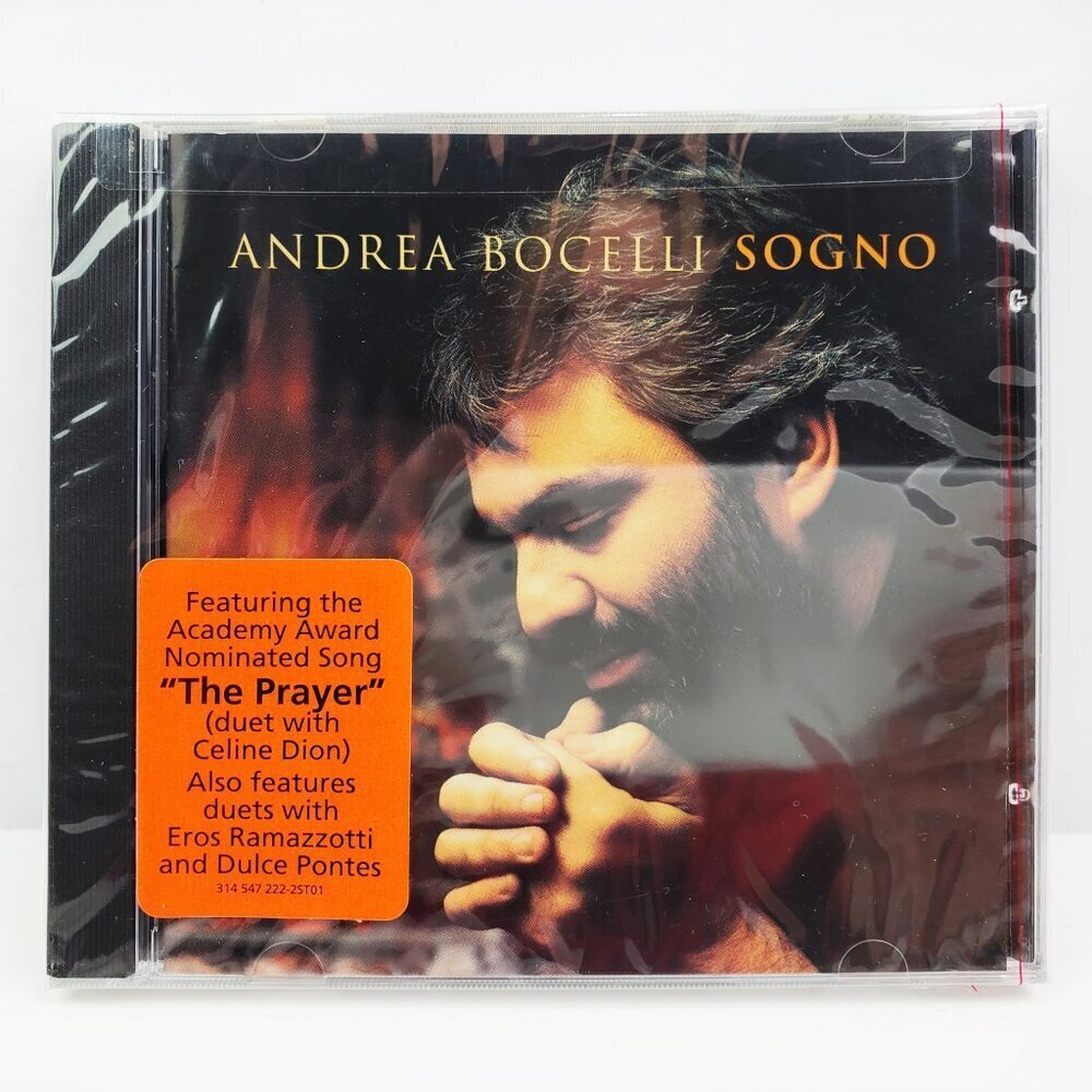 Andrea Bocelli Sogno CD Operatic Classic Vocal Ballad Music 1999 Sealed